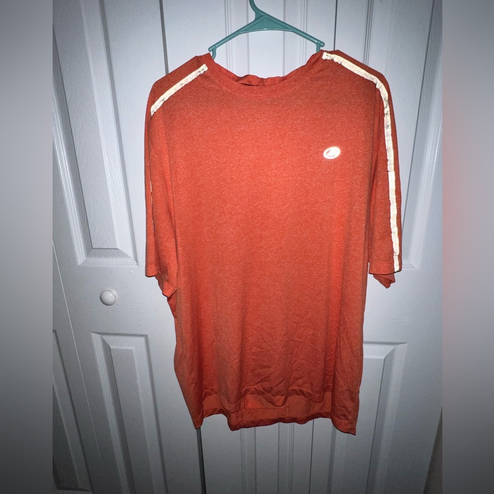 Sport shirts men color orange size XXL